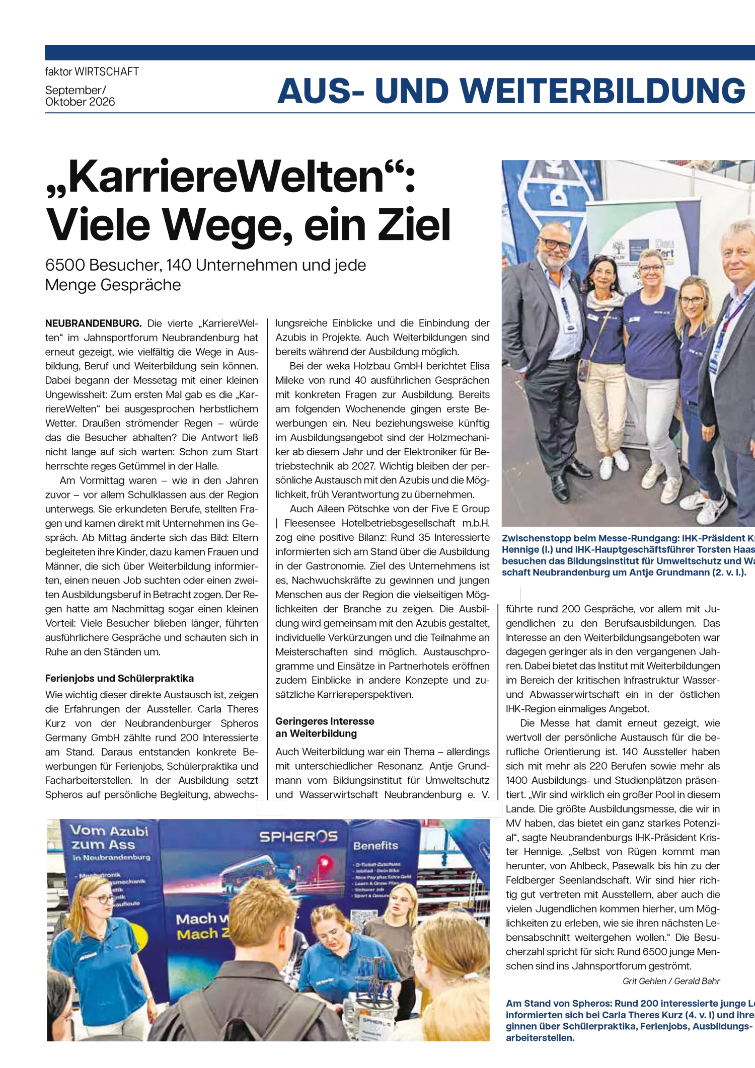 KarriereWelten: Viele Wege, ein Ziel