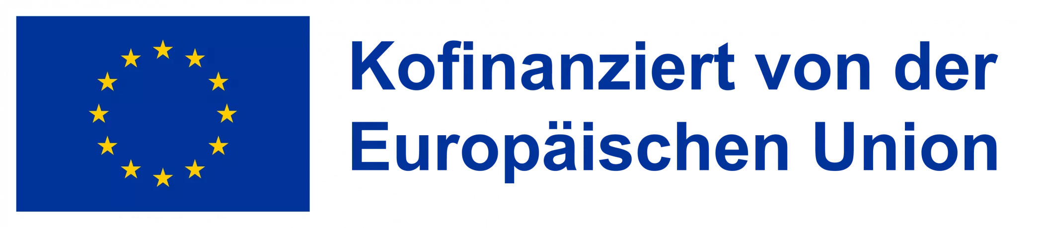 Logo der Kofinanzierung von der EU